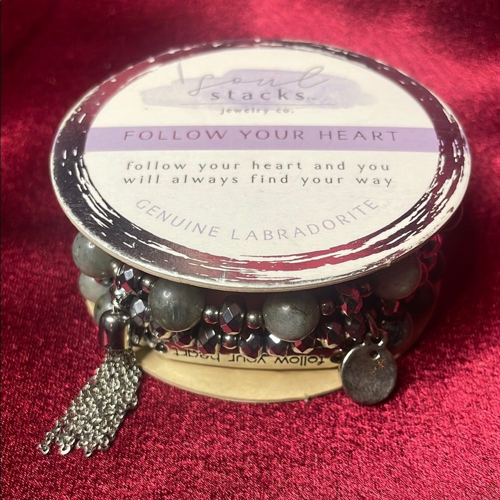 New Soul Stacks Labradorite Bracelet